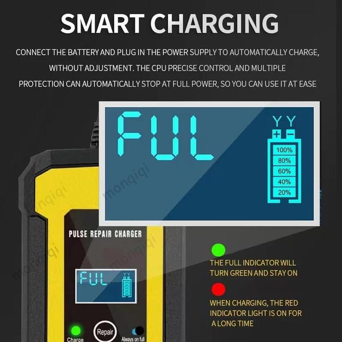 Monqiqi 12V Universal Smart Charger 2