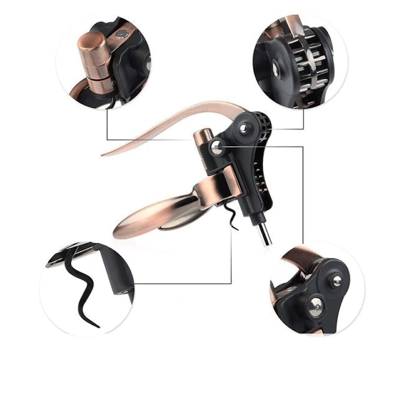 Liquor Avenue Rabbit Wine Bottle Opener Corkscrew Set 2