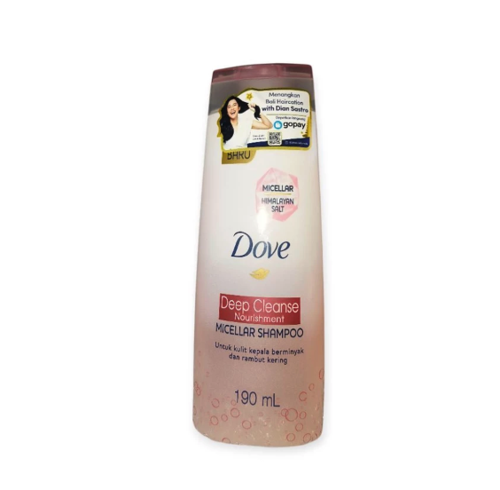 Unilever Indonesia Dove Deep Cleanse Nourishment Micellar Shampoo
