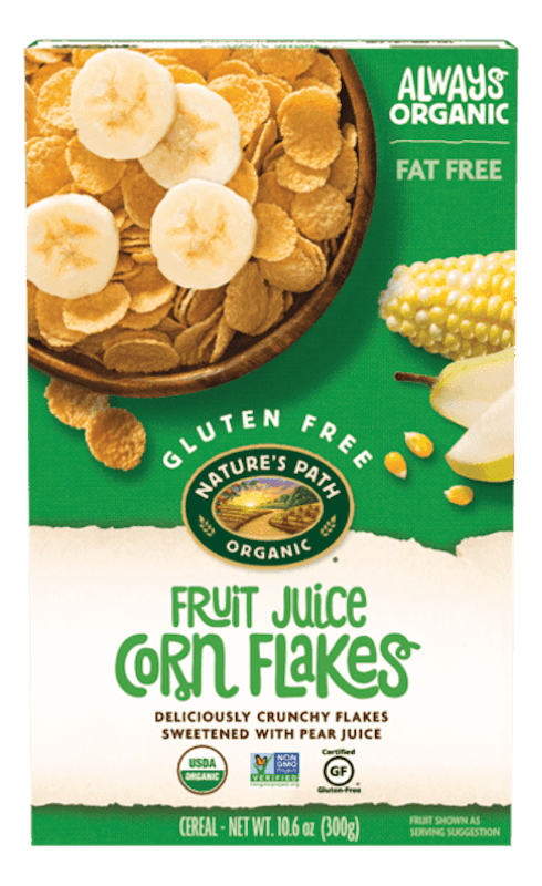 Nature's Path Organic Fruit Juice Corn Flakes 1
