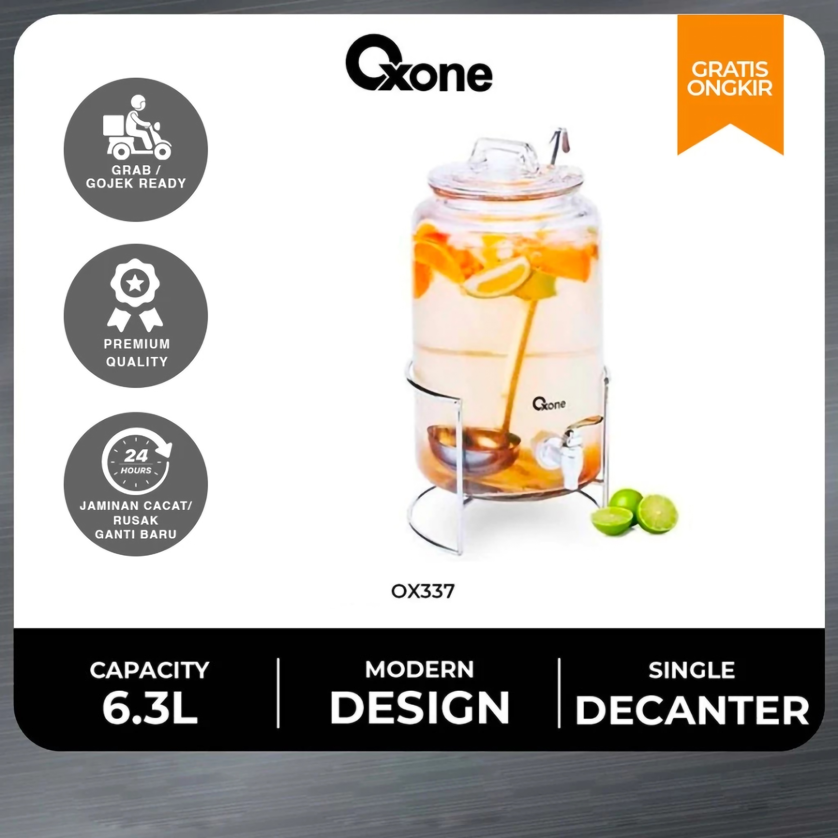 Octa Utama Oxone Single Decanter  OX337