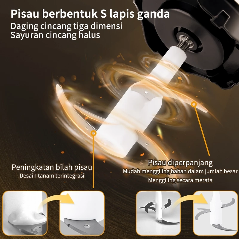 Simplus Chopper Blender 2 L 5