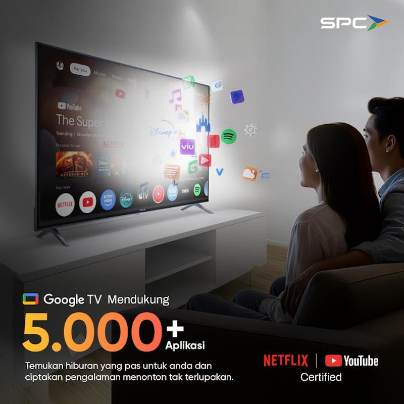 SPC Google TV 50 Inch 4