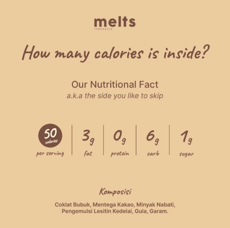 Melts Almost Dark Chocolate Spread 4
