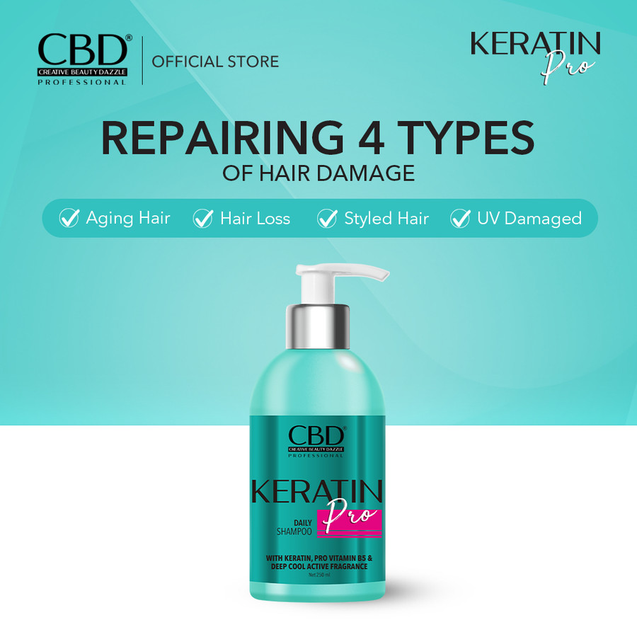 Victoria Care Indonesia CBD Professional  Keratin Pro Daily Shampoo