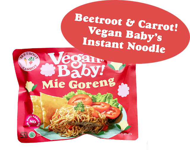 Vegan Baby Mie Goreng Beetroot & Carrot