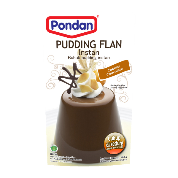 Pondan Pudding Flan
