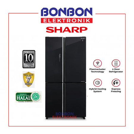 SHARP Electronics SHARP Queen Series Kulkas 4 Pintu SJ-IF91PG-GB