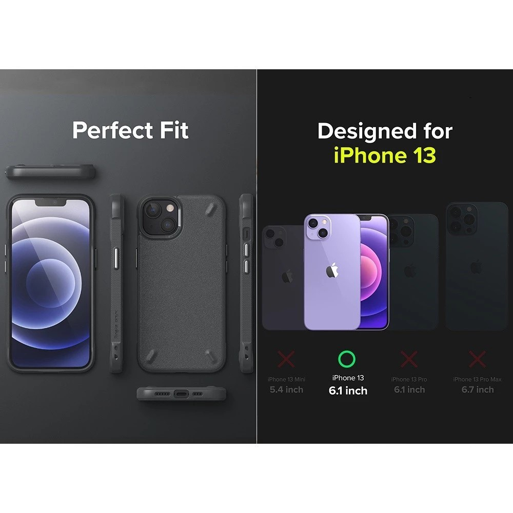 Rearth Ringke iPhone 13 Onyx Black Softcase