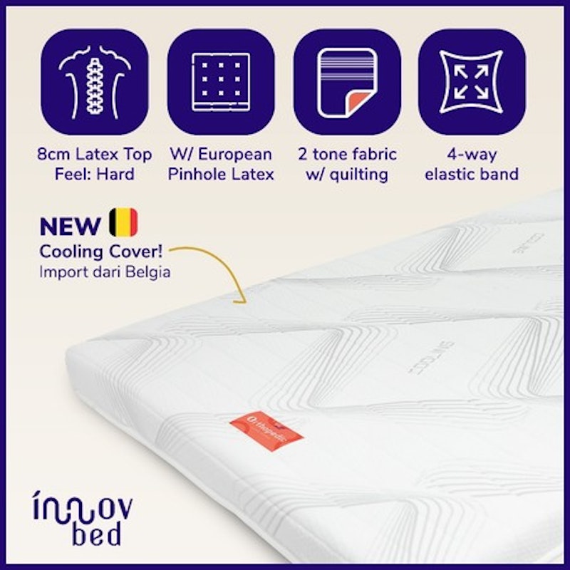 Innovbed Orthopedic Latex Cooling Cover 160 x 200 5
