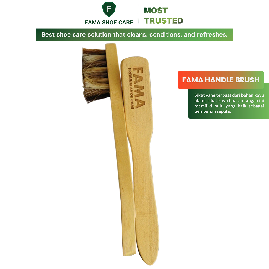 Fama Shoe Care  Sikat Bulu Kuda