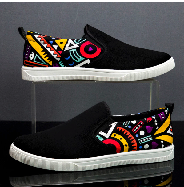  Leedoo Sepatu Slip On Patterns MC315