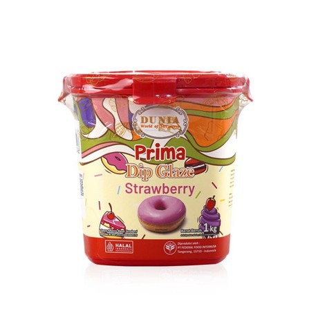 Dunia Dip Glaze Strawberry