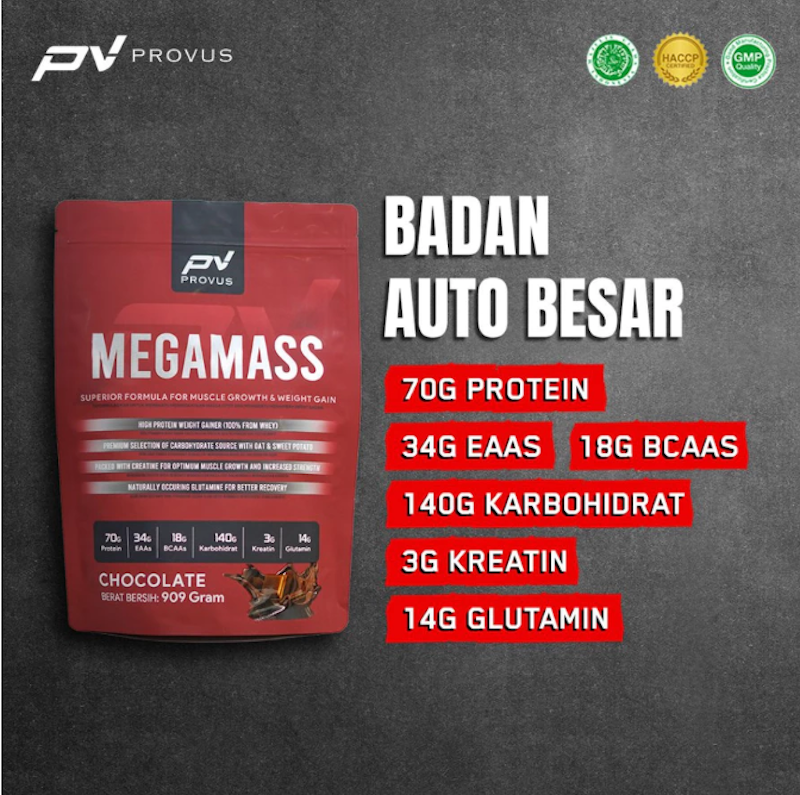 Provus Mega Mass Vanilla 3