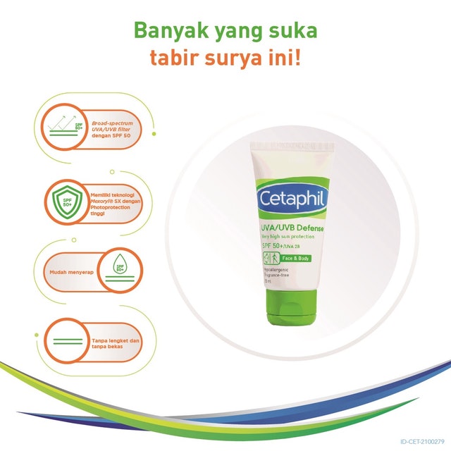 Galderma Cetaphil UVA/UVB Defense SPF 50+/UVA 28