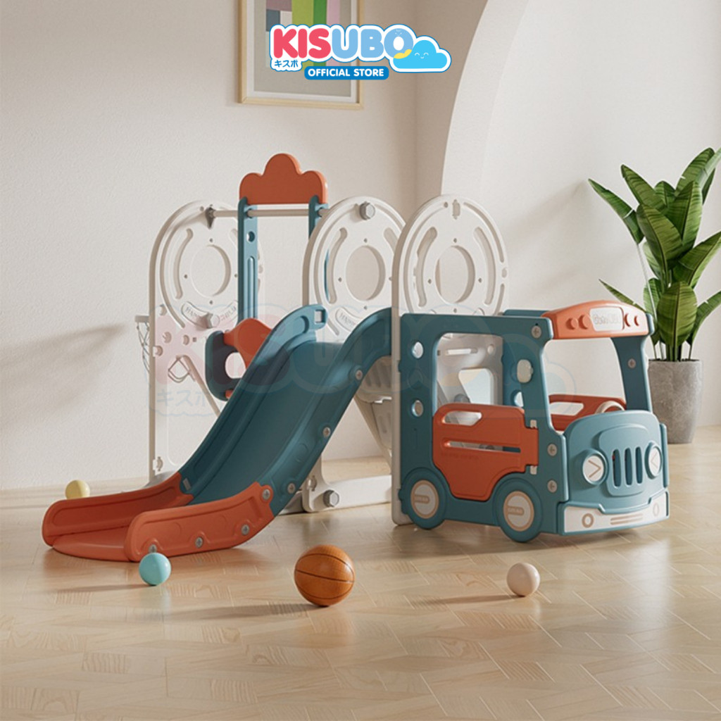 Visi Ragam Trigatra KISUBO Kids Playground 4in1 White Grey 048