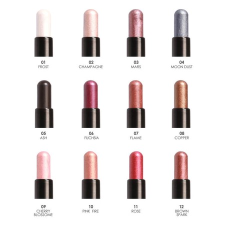 Single Eyeshadow Pencil Cream Shimmer 10 Pink Fire 3