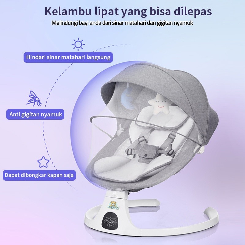  Cuddlee Electric Baby Swing  2378