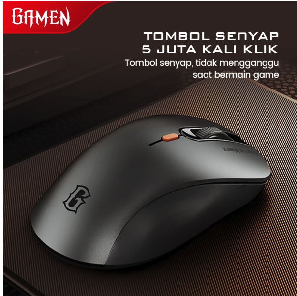Gamen Indonesia GAMEN Mouse Wireless Gaming GM200W