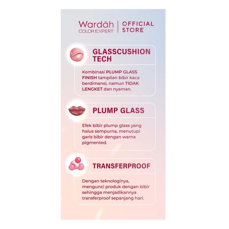 Paragon Technology and Innovation Wardah Glasting Liquid Lip