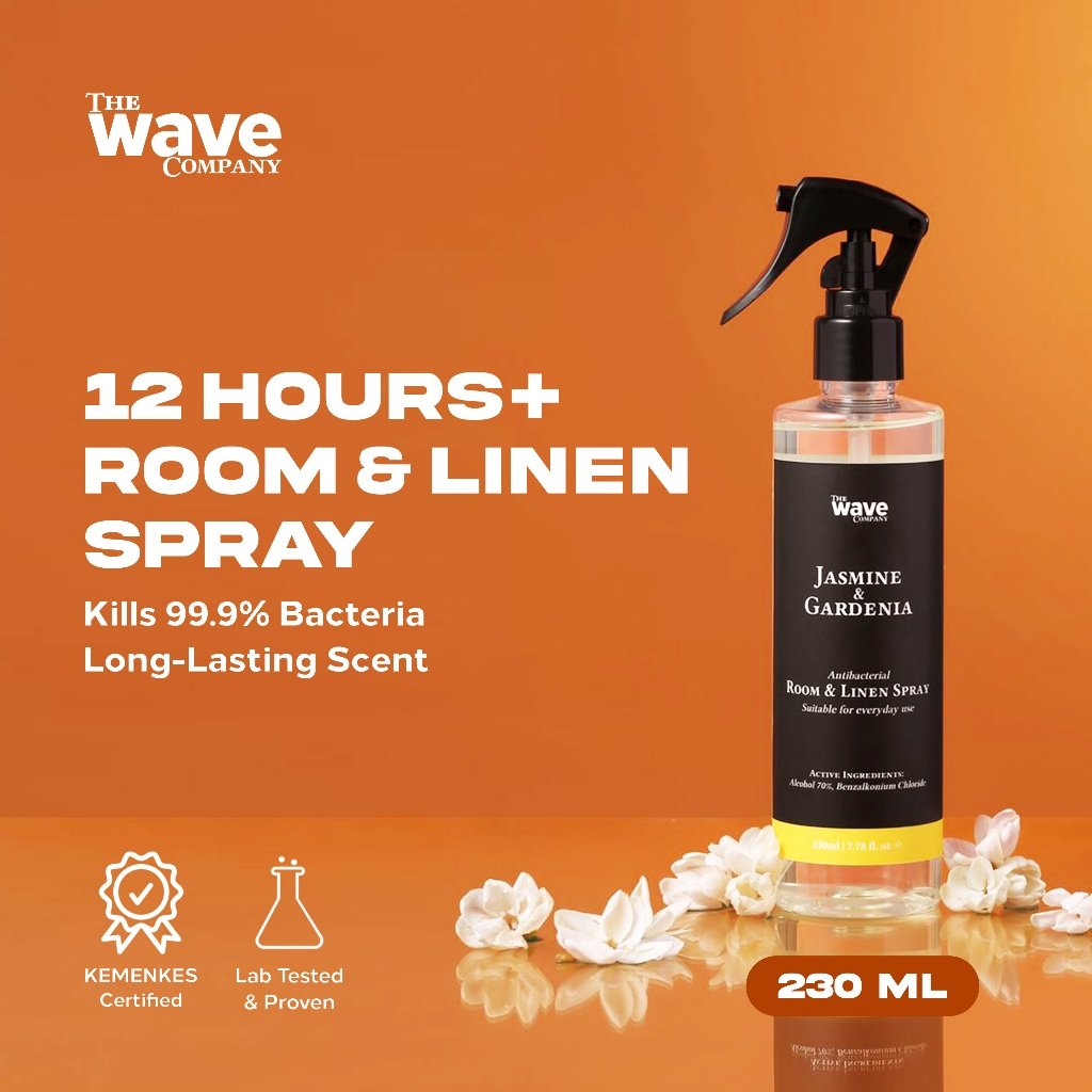 The Wave Company Antibacterial Room & Linen Spray Juniper & Lavender 2