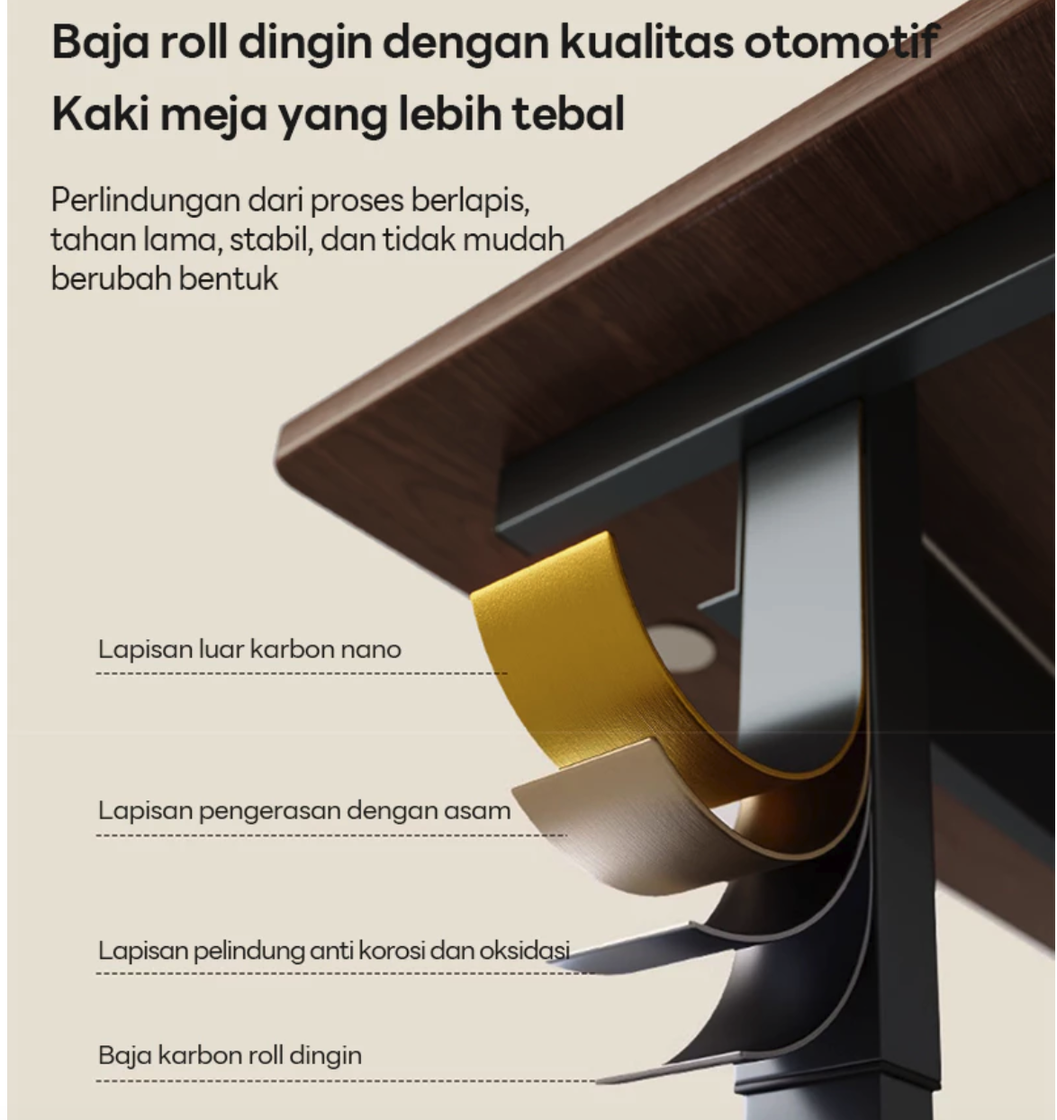  Xpanse Electrical Smart Desk Fiber Karbon