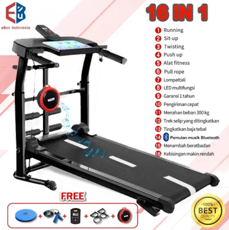 e-Buy Treadmill Multifungsi 16 in 1 SP7 2