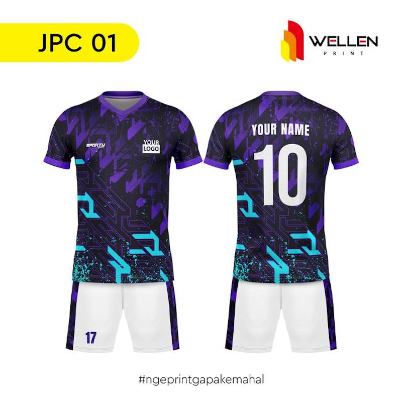 Wellen Print Jersey Futsal 2