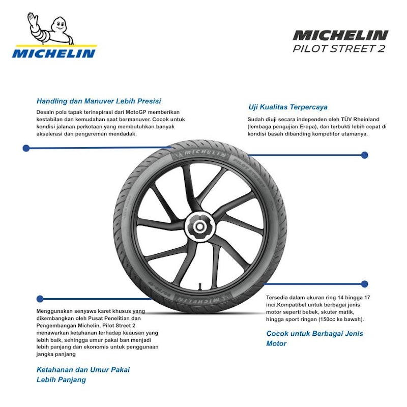 Michelin Pilot Street 2 5