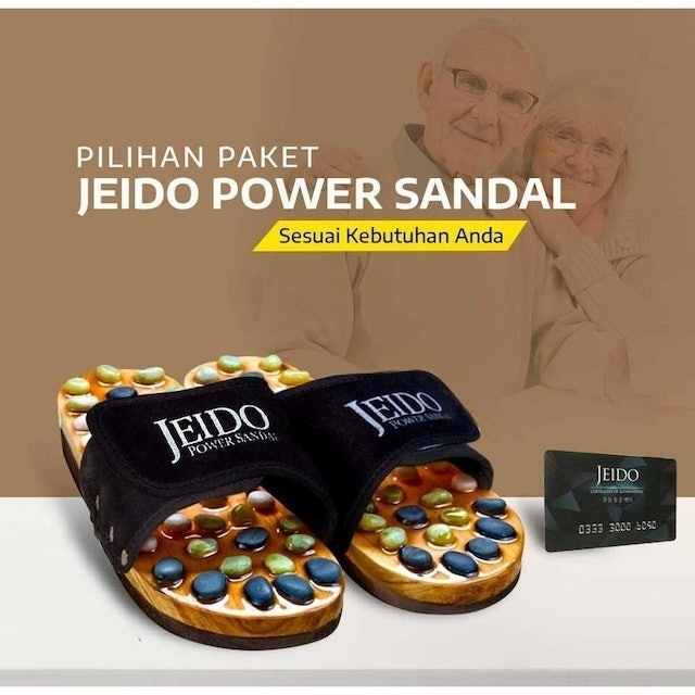 JEIDO POWER Sandal + Kalung Kesehatan