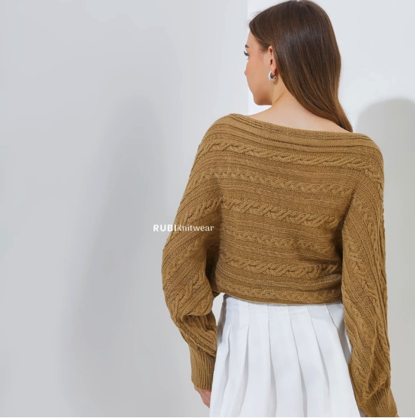  RUBI Knitwear Eloise Crop Sweater