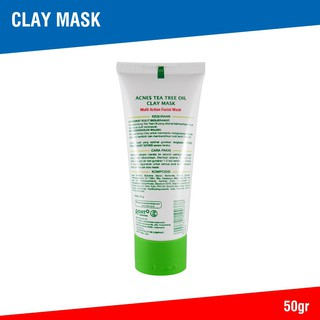Rohto Acnes Tea Tree Oil Clay Mask