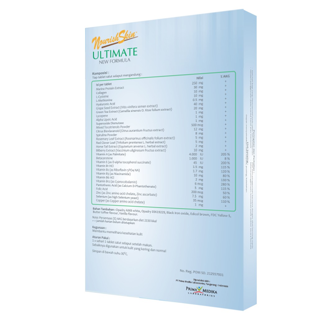 Pharos Indonesia Nourish Skin Ultimate New Formula