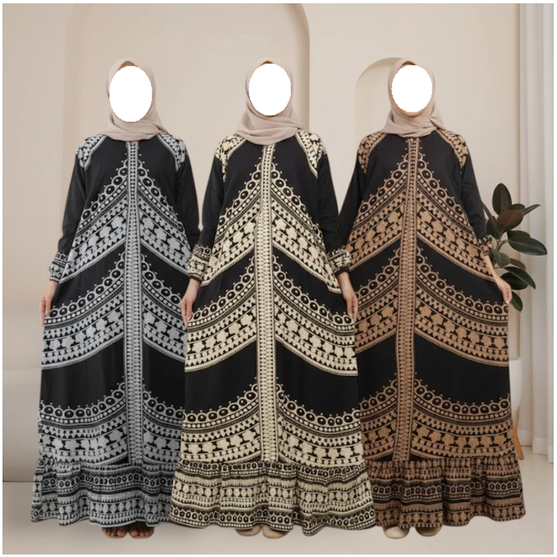 Prass Official Daster Jumbo Longdress 5