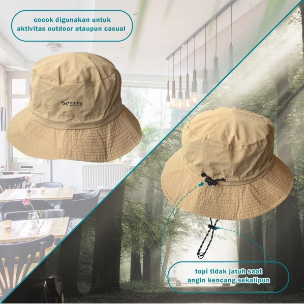 ELFS Active Topi Rimba Packable