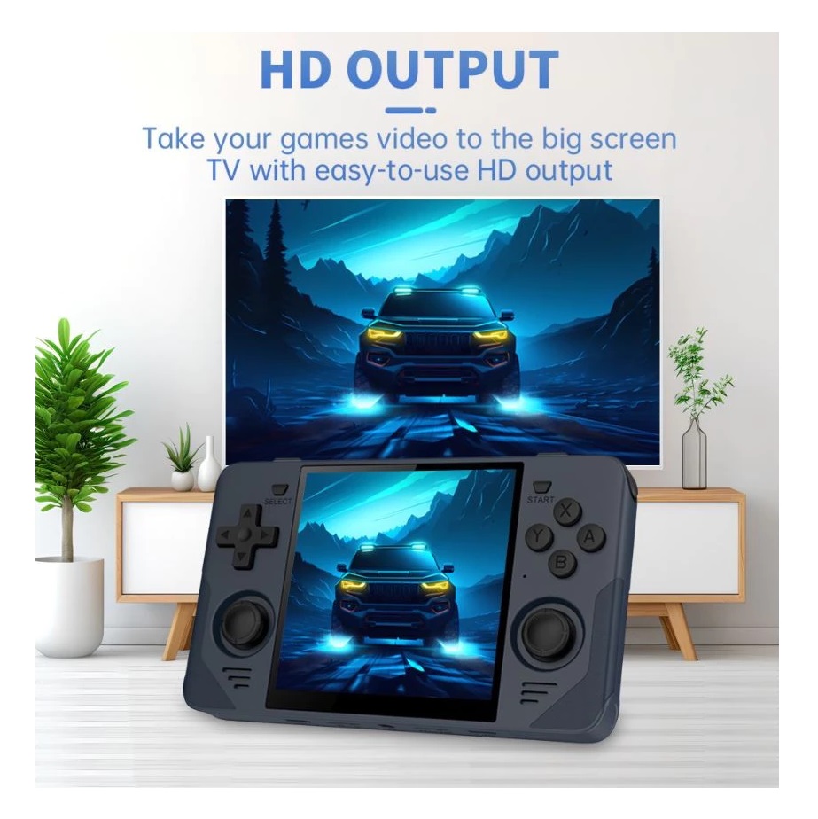 POWKIDDY Handheld Game Console Built-in WIFI 4
