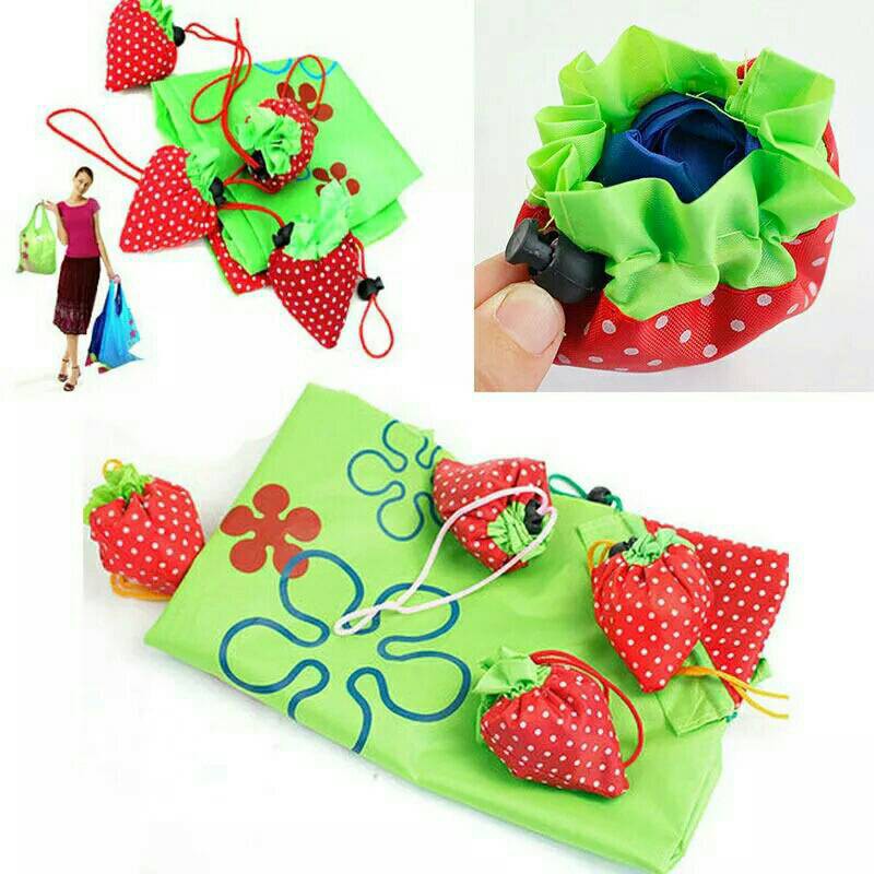   Tas Lipat Kantong Strawberry