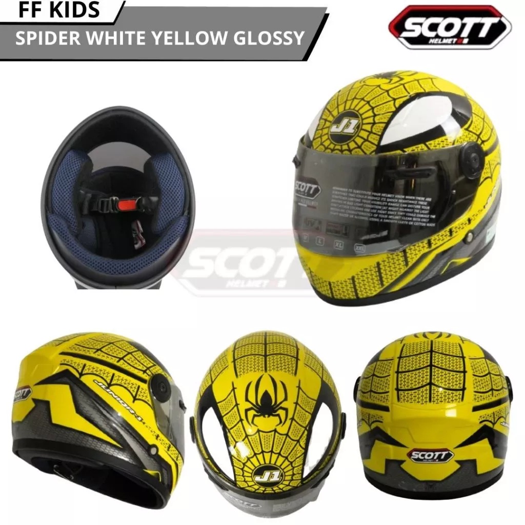 Scott Helm Indonesia Scott Helm Anak Full Face FF Kids J-1