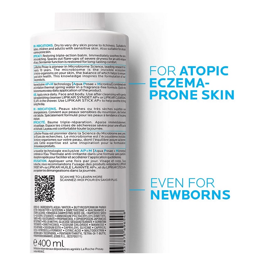 L’Oréal La Roche-Posay Lipikar Baume AP+M