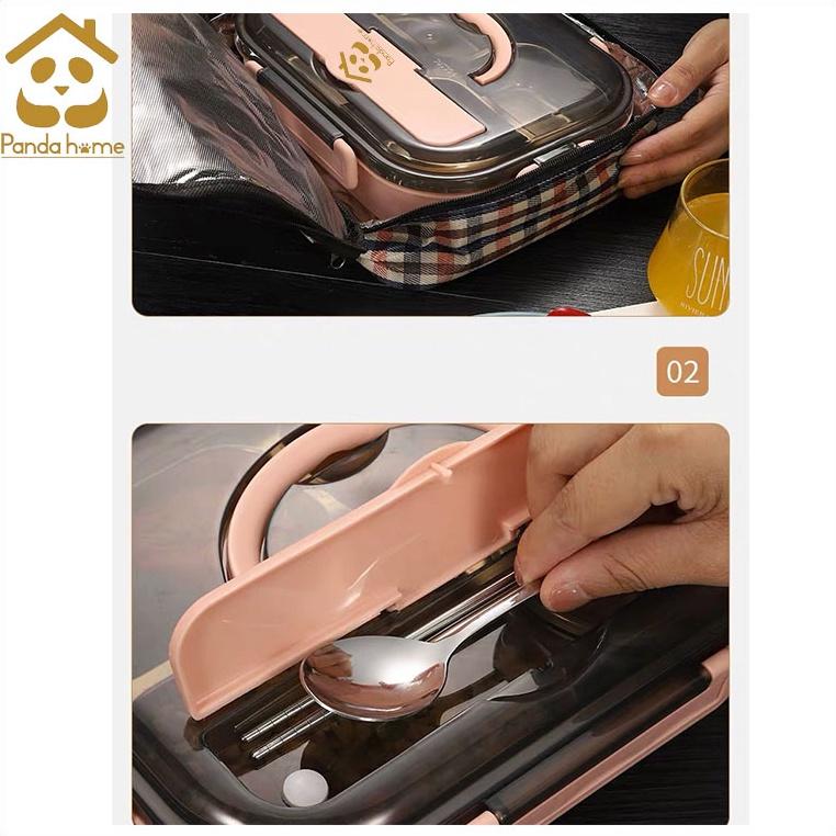  Panda Home Kotak Makan Set 4 Sekat