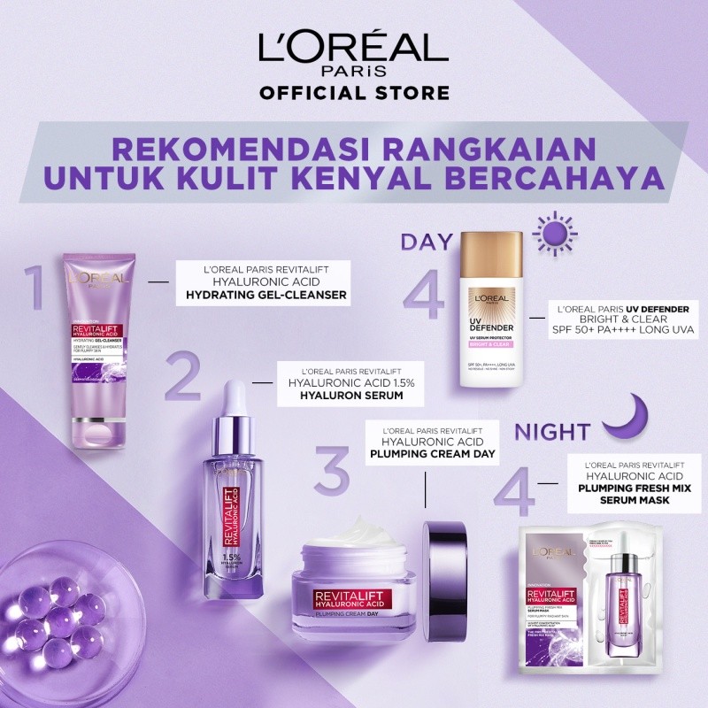 L’Oréal  L’Oréal Paris Revitalift 1,5% Hyaluronic Acid Serum 