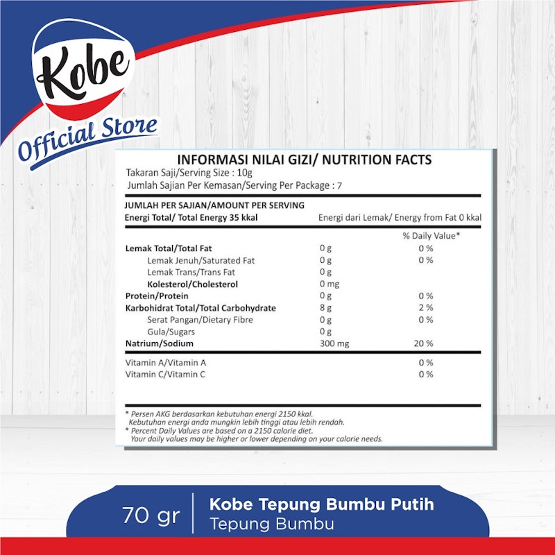 Kobe Tepung Bumbu Putih 3