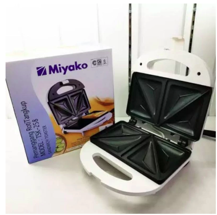 Kencana Gemilang Miyako Sandwich Toaster TSK-258