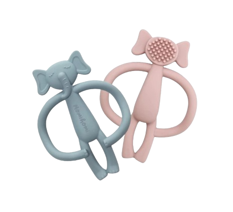 MOMI HOMI Silicone Premium Teether Elephant