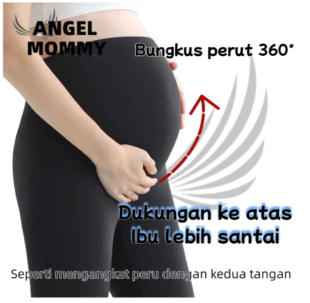  Angel Mommy Cutbray Yoga Celana Hamil