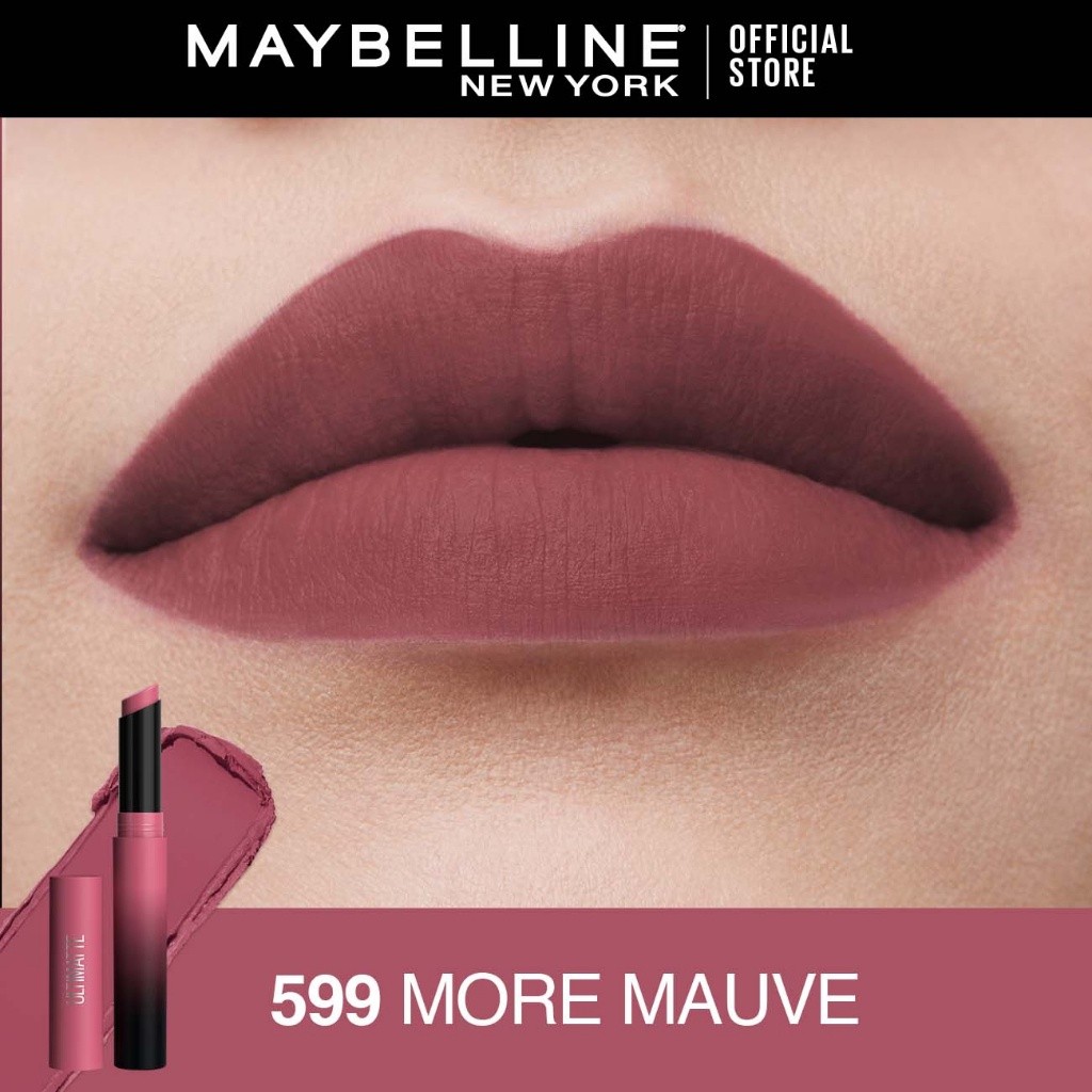 L’Oréal Maybelline New York Color Sensational Ultimatte Lipstick 599 More Mauve