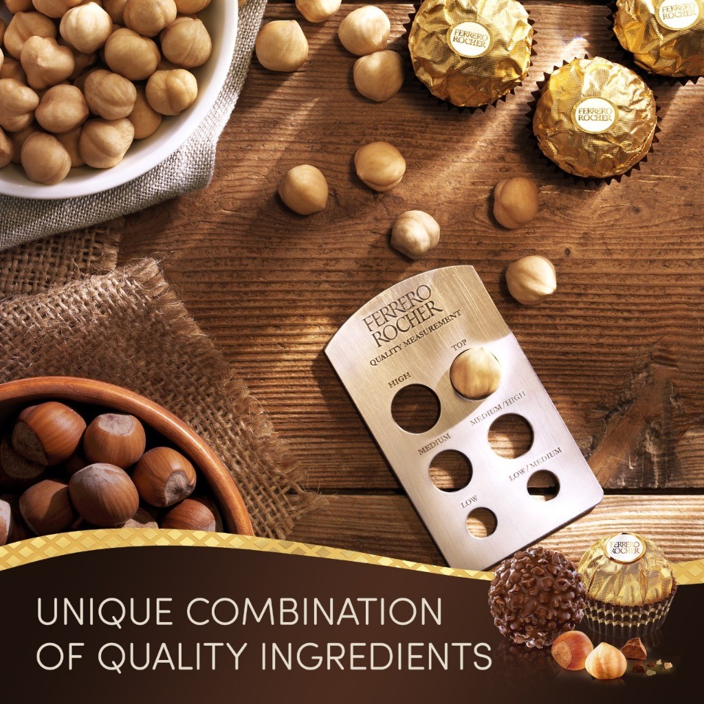 Ferrero Food Ferrero Rocher Premium Chocolate 24 pcs