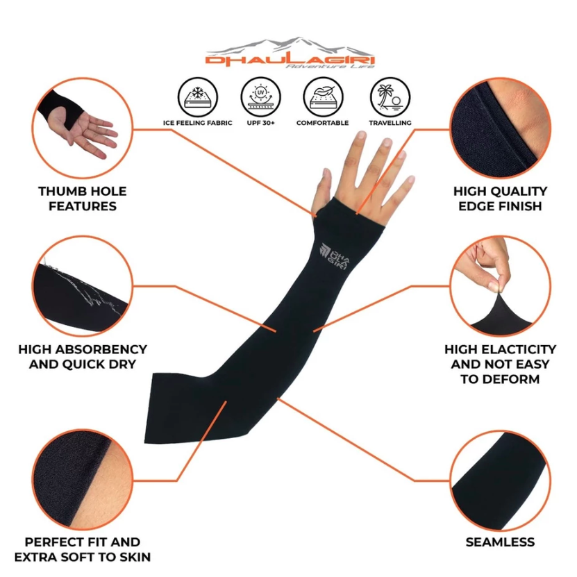 Dhaulagiri Cool Arm Sleeve  4
