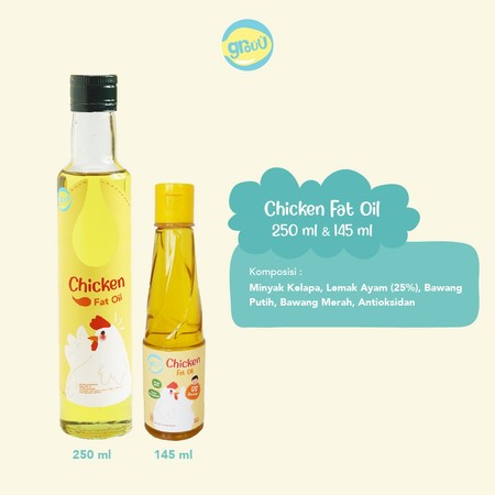 Menggapai Bintang Angkasa Grouu Chicken Fat Oil 