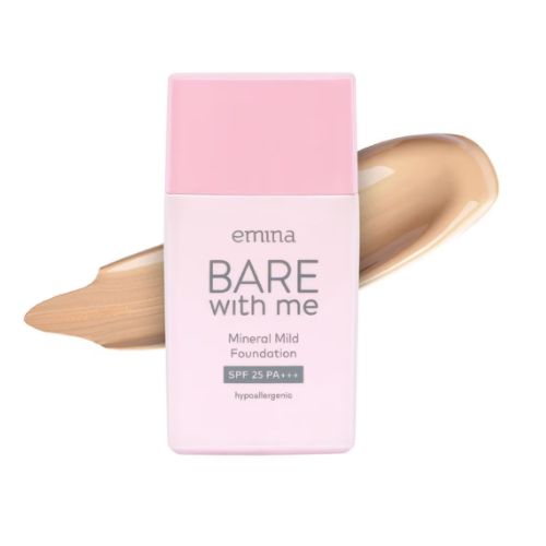  Bare With Me Mineral Mild Foundation SPF 25 PA+++ 03 Caramel 1